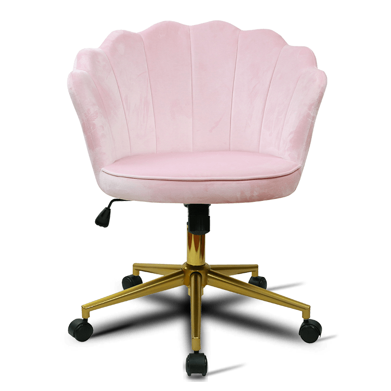 Cadeira de escritório feminina em forma de concha MC-2105 Cadeira de vestir