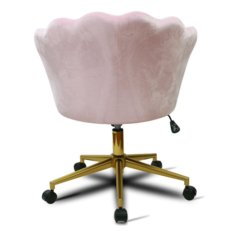 Cadeira de escritório feminina em forma de concha MC-2105 Cadeira de vestir