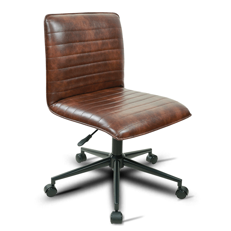 Cadeiras de escritório simples MC-3101K com 5 peças de rodas giratórias 360°