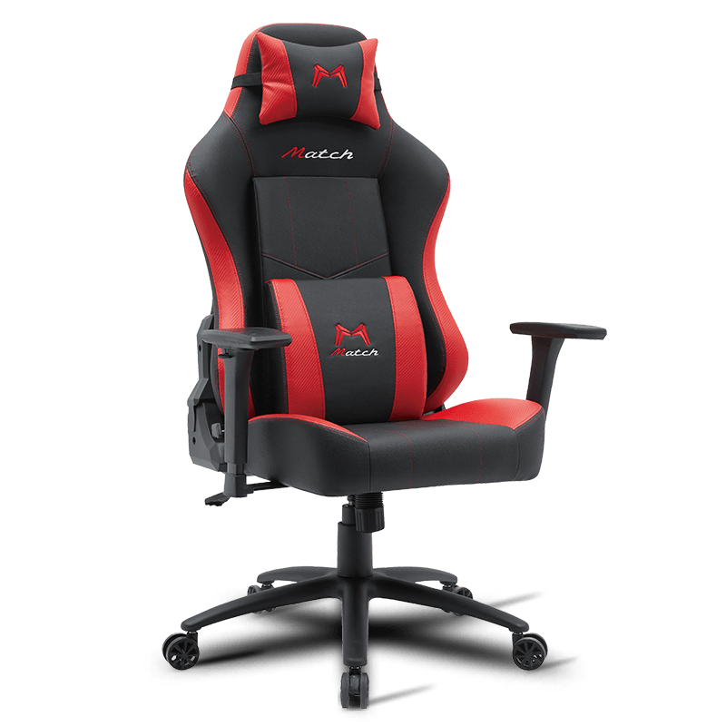 Cadeira para jogos MC-9103 com encosto de espuma moldada e apoio de braço 3D