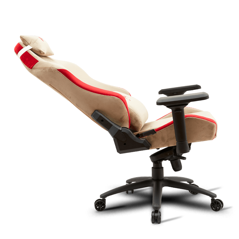 MC-9106 Cadeira de jogos ajustável com mecanismo de inclinação e joelho de sapo
