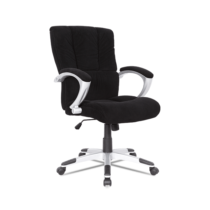 Cadeira executiva de tecido de veludo com altura ajustável MC-7105